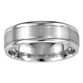 Men's Wedding Band ASEL - Platinum #513023152, 6mm, Platinum, comfort feel Engraved Wedding Ring.