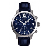 Tissot PRC 200 Men's Blue Chronograph Quartz Sport Watch